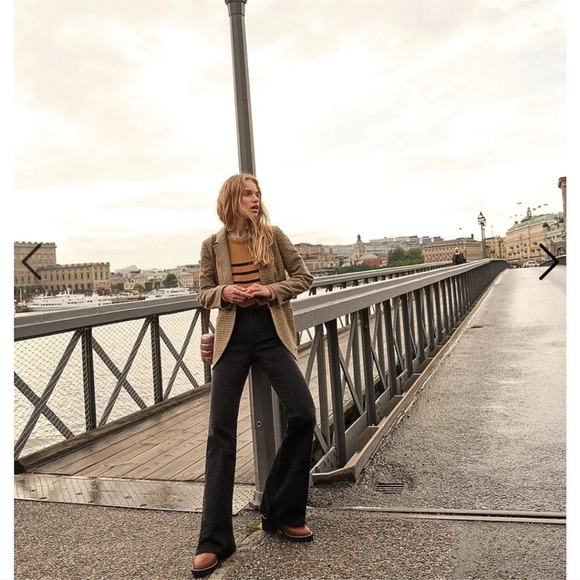 NWT Madewell The Perfect Vintage Flare Jeans Denim Jean DM6319 Sherborn Wash - Picture 3 of 10